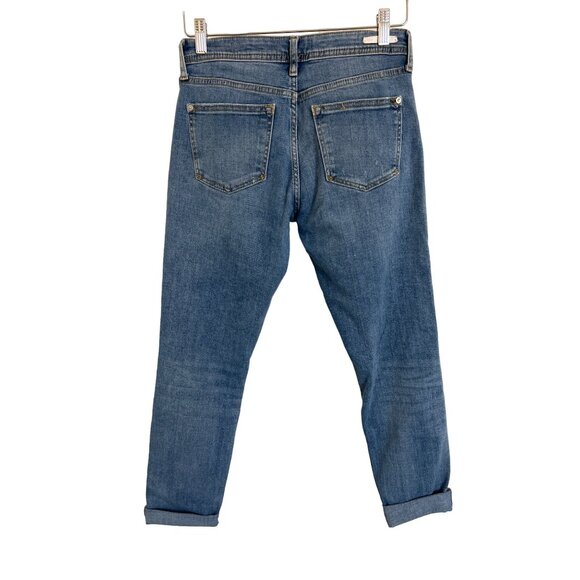 Pilcro & The Letterpress Mid-Rise Slim Boyfriend Jeans - Picture 8 of 9